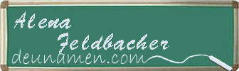 Alena Feldbacher Visitenkarte
